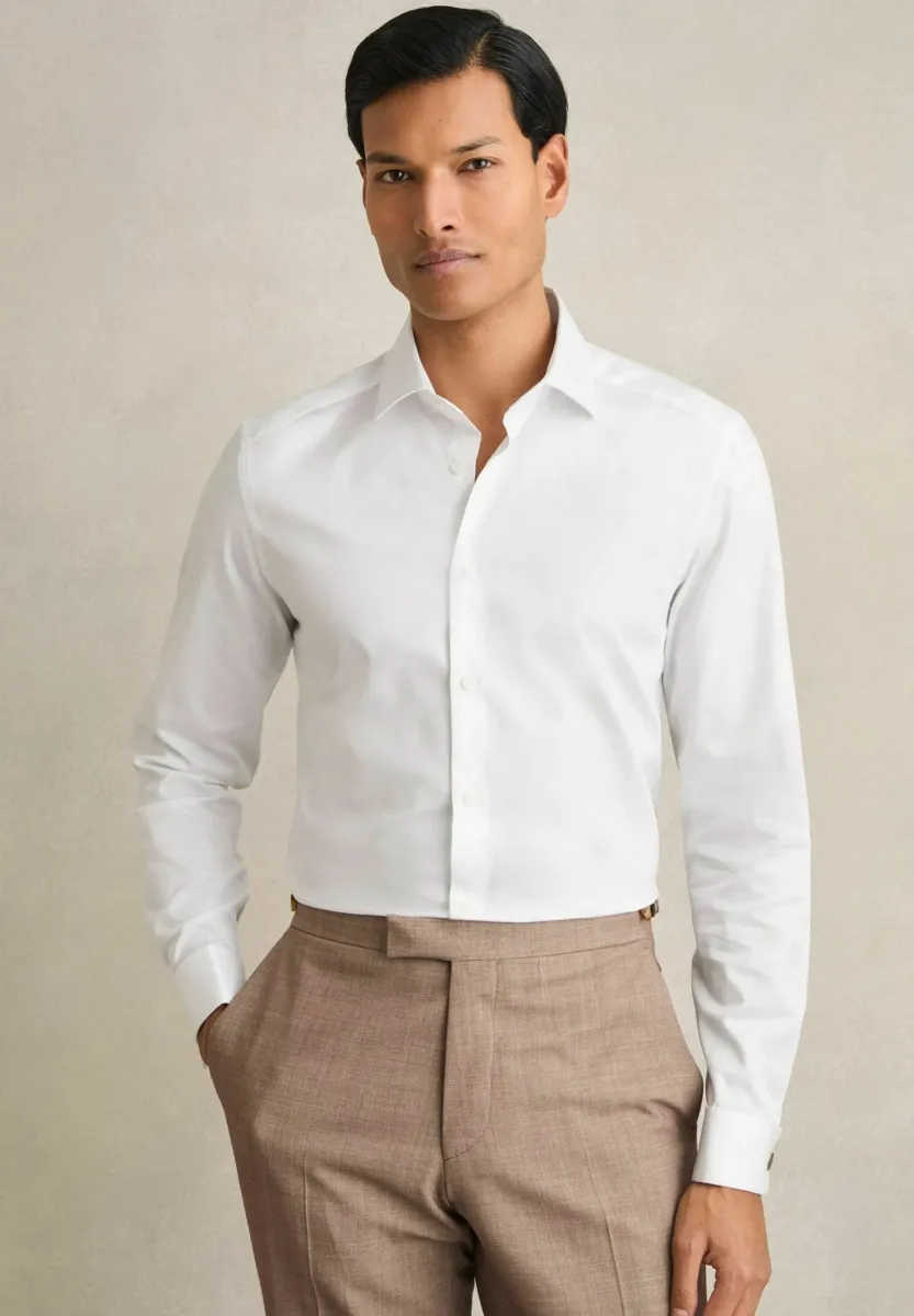 REGULAR FIT - REMOTE DOUBLE  - Businesshemd - white