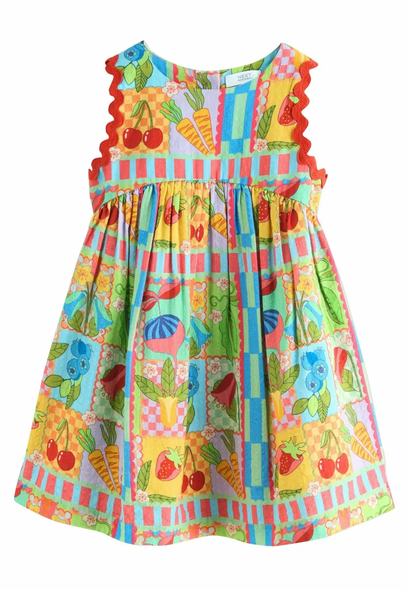 REGULAR FIT - RIC RAC SLEEVELESS - Freizeitkleid - multi print