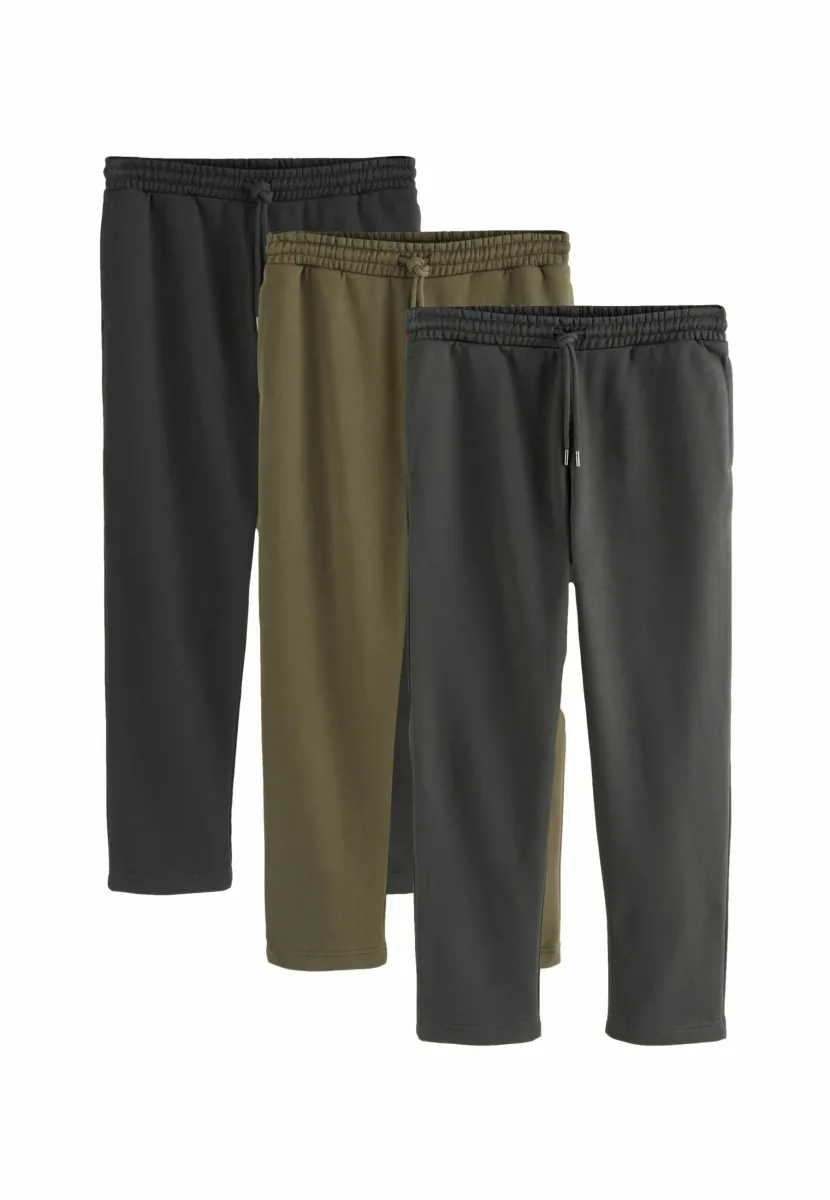 REGULAR FIT -  RICH JOGGERS 3 PACK  - Jogginghose - navy blue slate grey khaki green