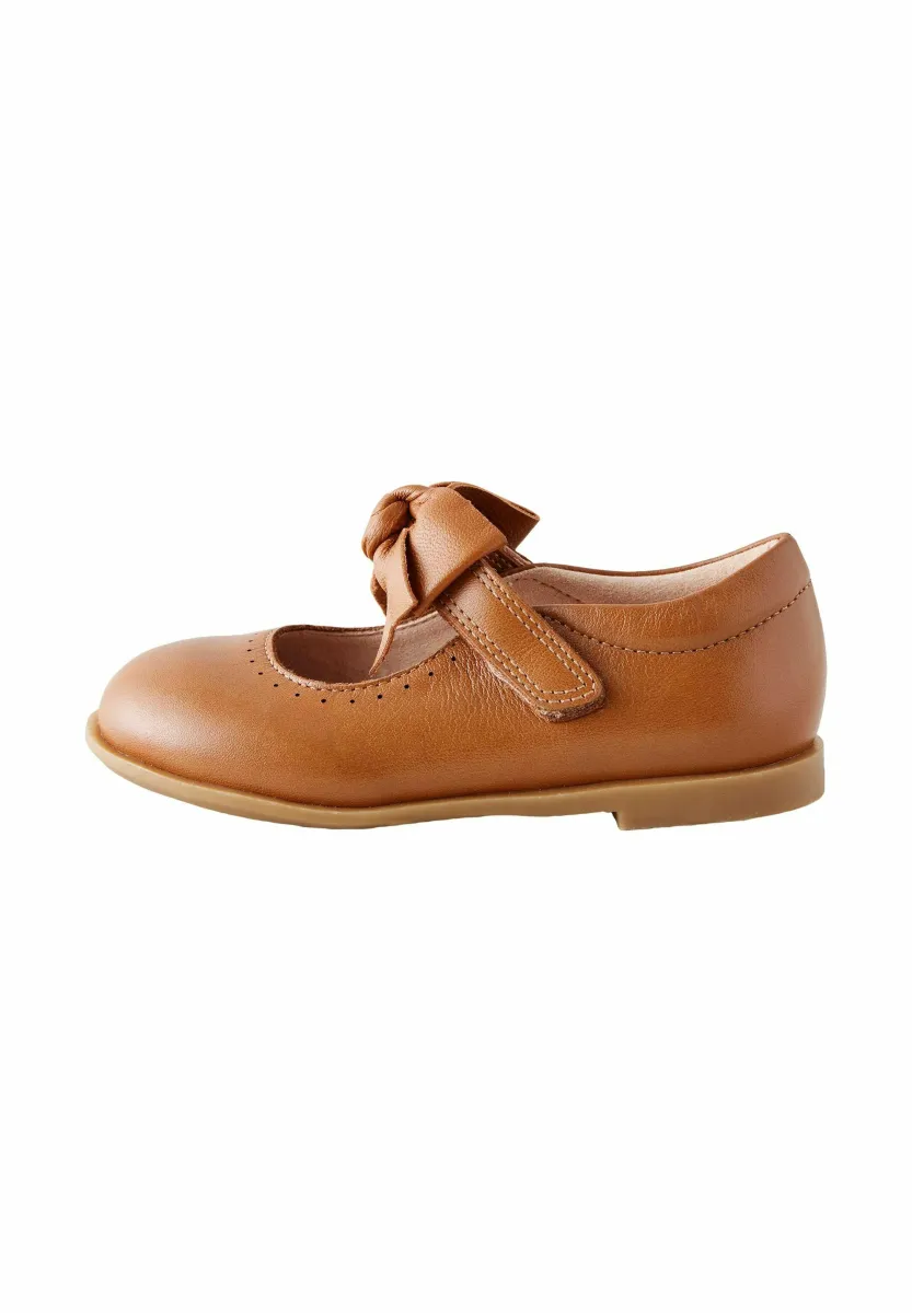 REGULAR FIT - Riemchenballerina - tan brown