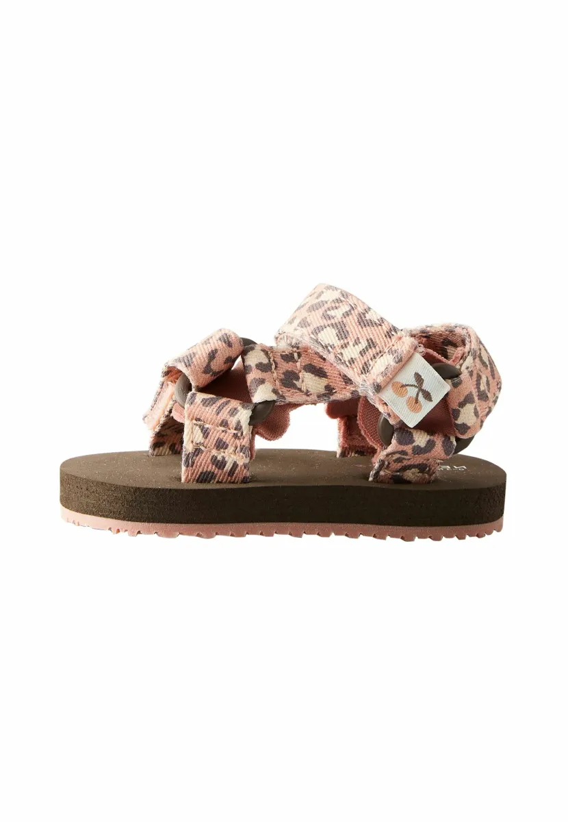 REGULAR FIT - Riemensandalette - animal print