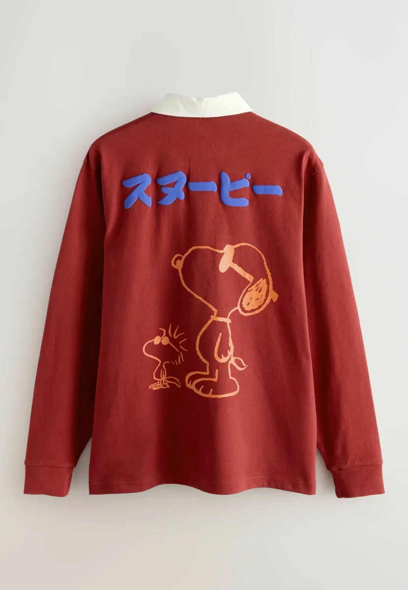 REGULAR FIT - RUGBY - Langarmshirt - red snoopy