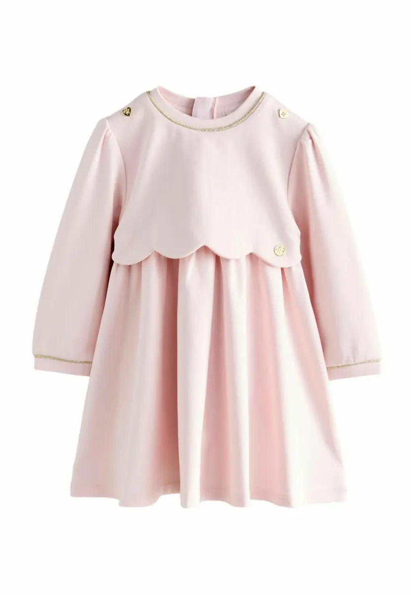 REGULAR FIT - SCALLOP PONTE  - Freizeitkleid - pink