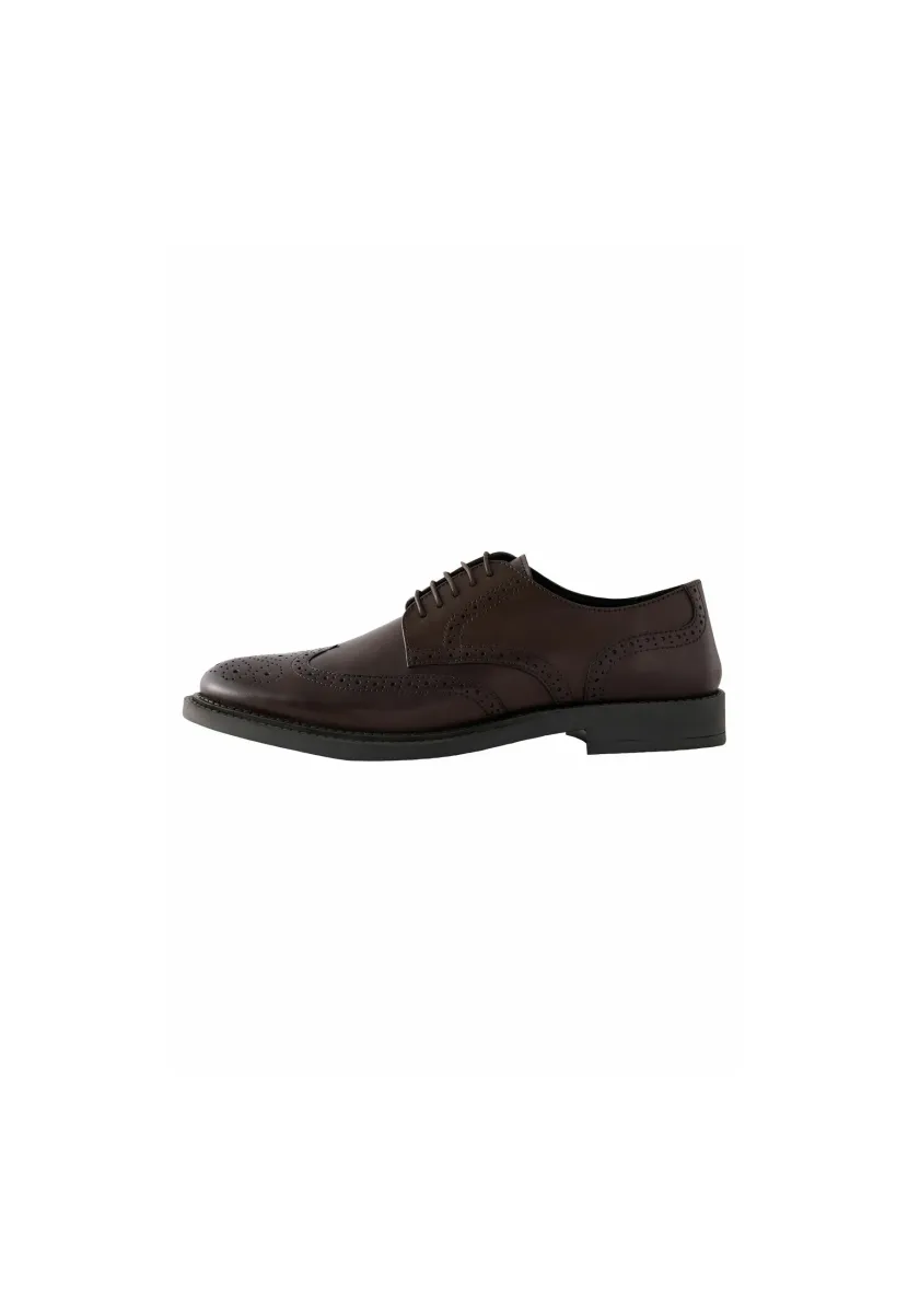 REGULAR FIT - Schnürer - brown