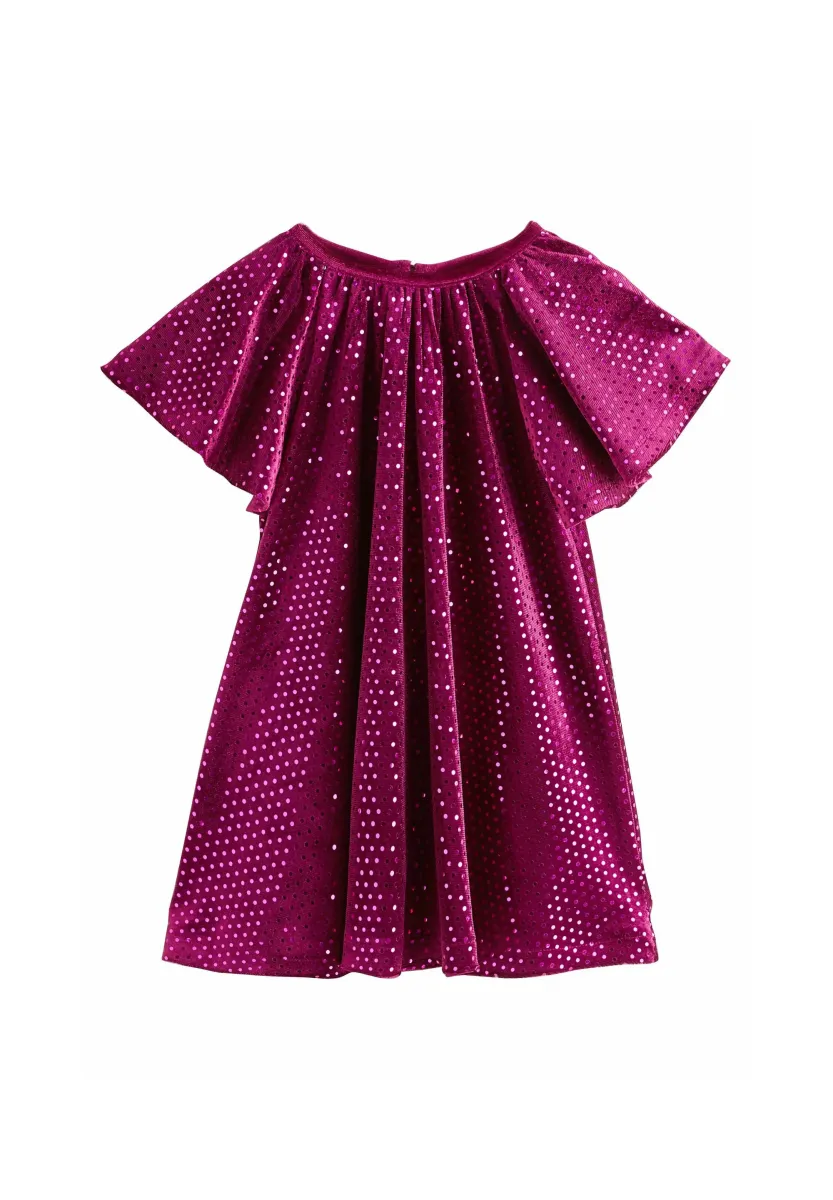 REGULAR FIT - SEQUIN - Cocktailkleid/festliches Kleid - burgundy red
