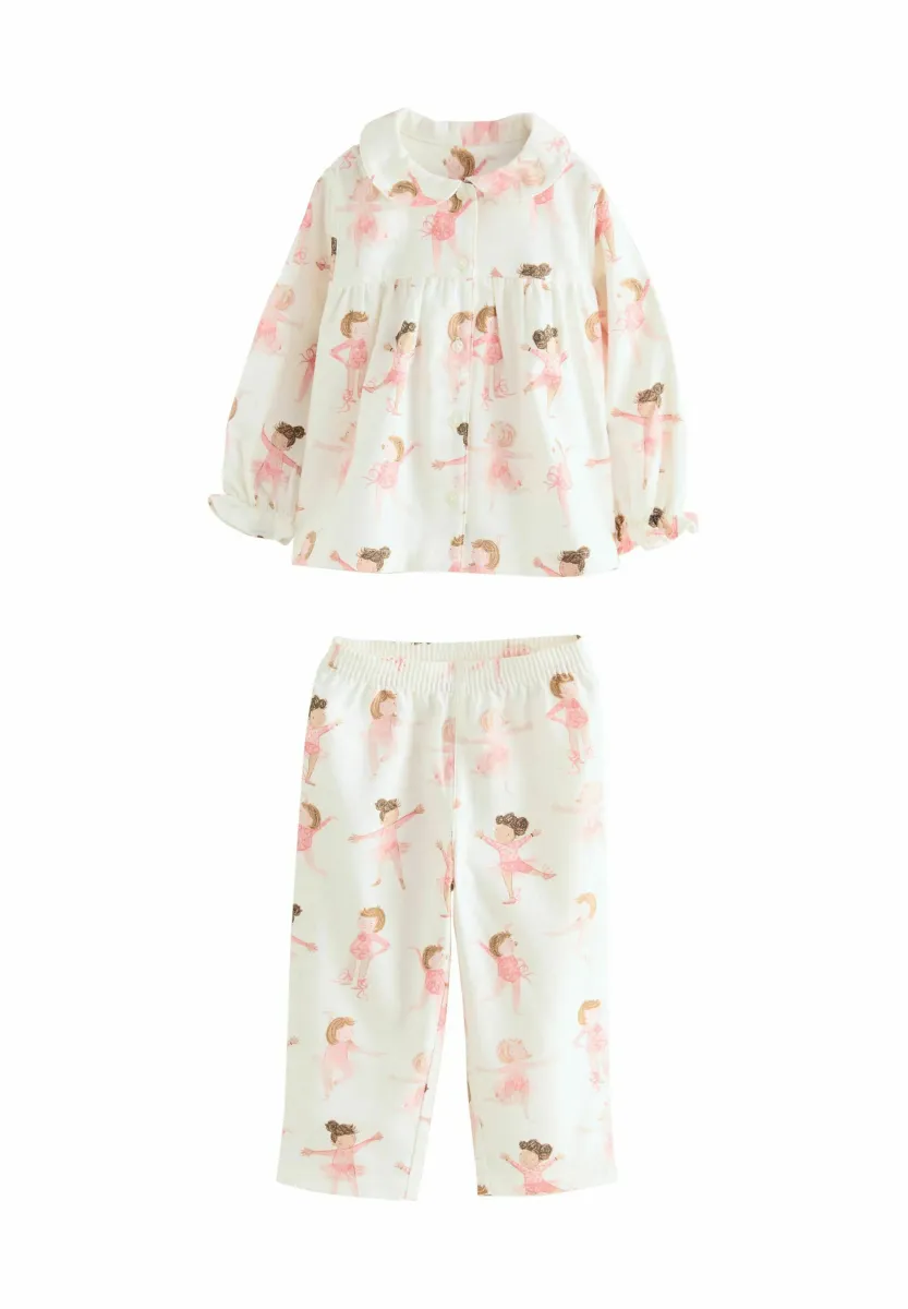 REGULAR FIT - SET - Nachtwäsche Set - ecru/pink ballerina