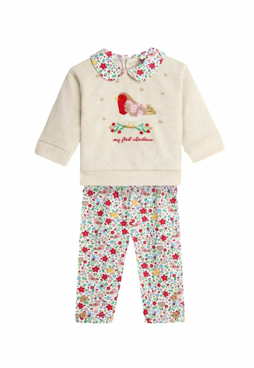 REGULAR FIT -  SET   - Sweatshirt - cream