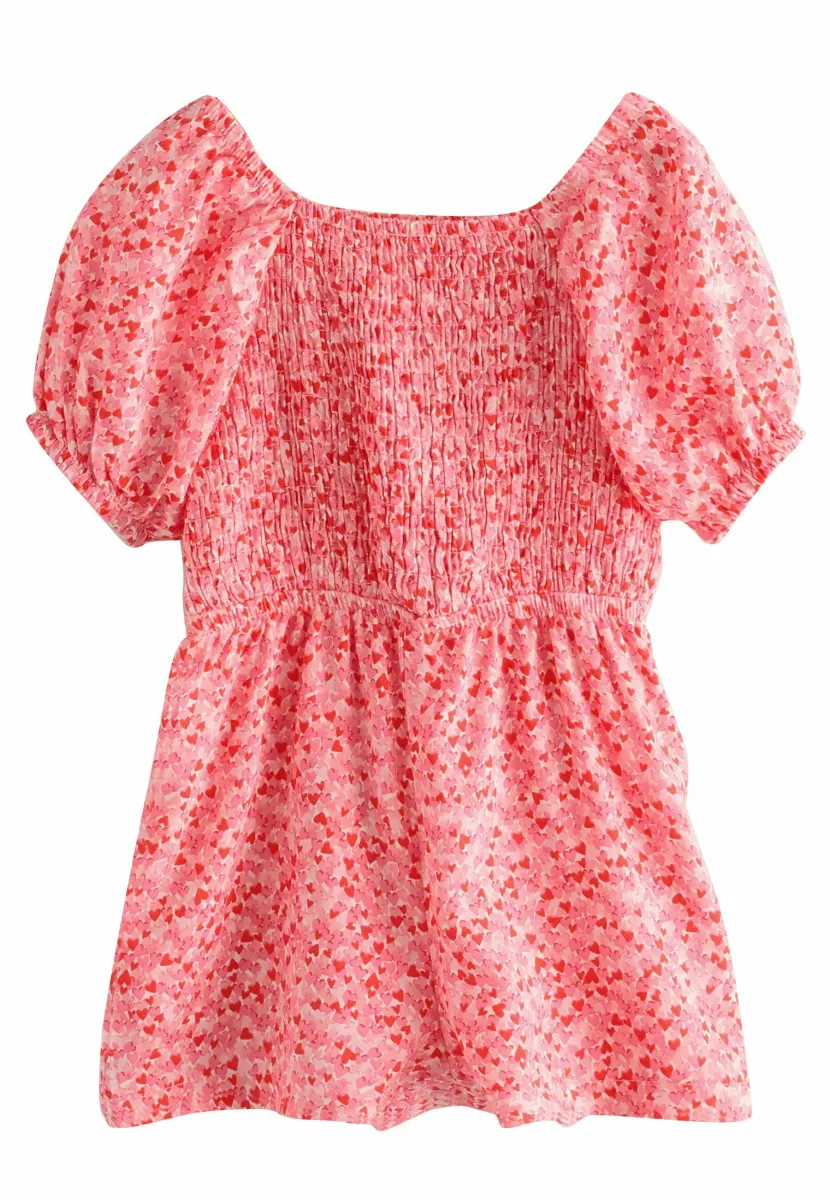 REGULAR FIT - SHIRRED PLAY - Jumpsuit - pink ditsy