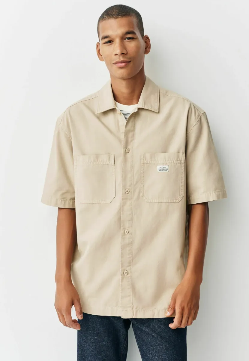 REGULAR FIT - SHORT SLEEVE  - Hemd - ecru cream