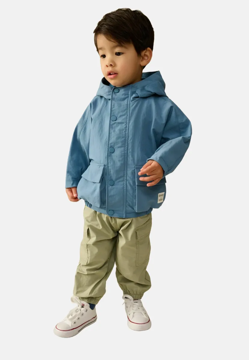 REGULAR FIT - SHOWER RESISTANT  - Übergangsjacke - light blue