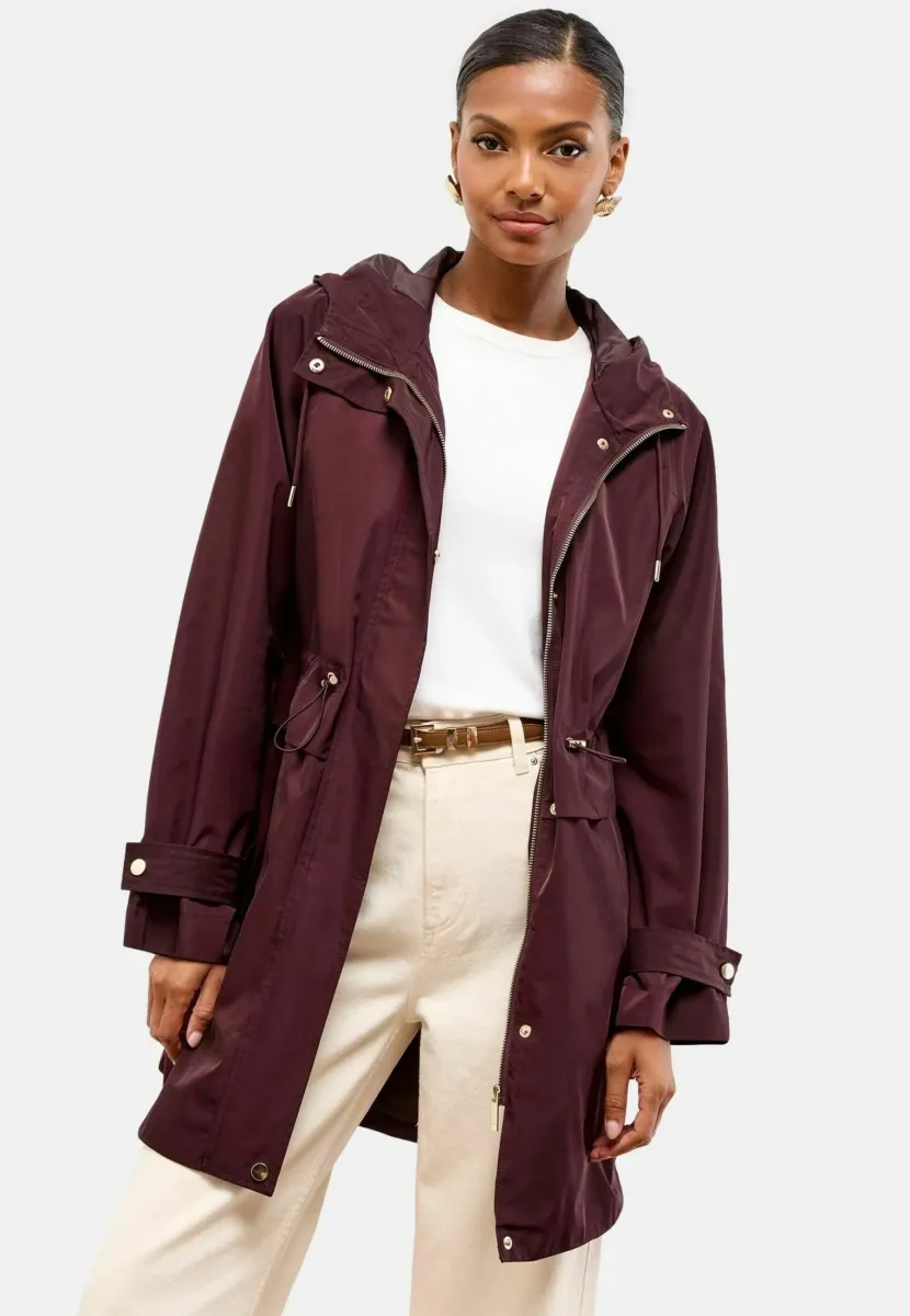 REGULAR FIT SHOWER RESISTANT  - Parka - cherry red