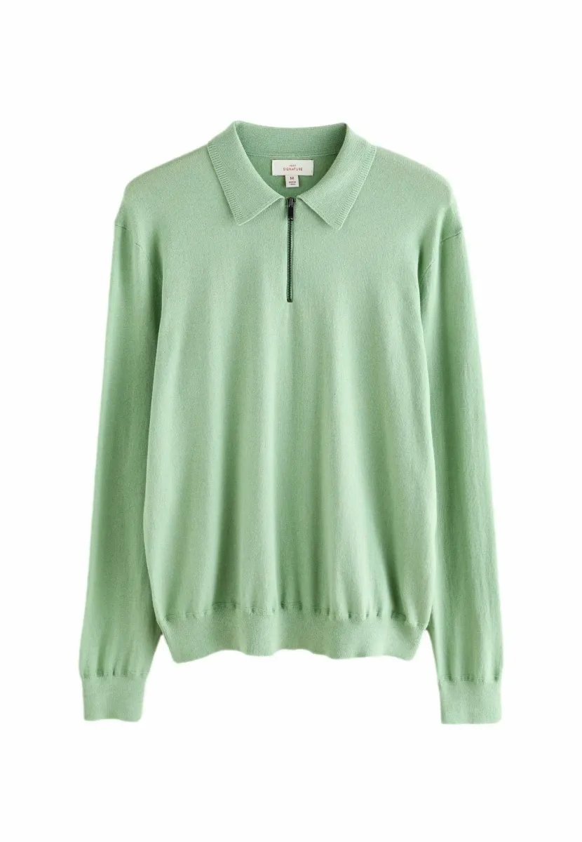 REGULAR FIT - SIGNATURE LIGHTWEIGHT - Poloshirt - sage green