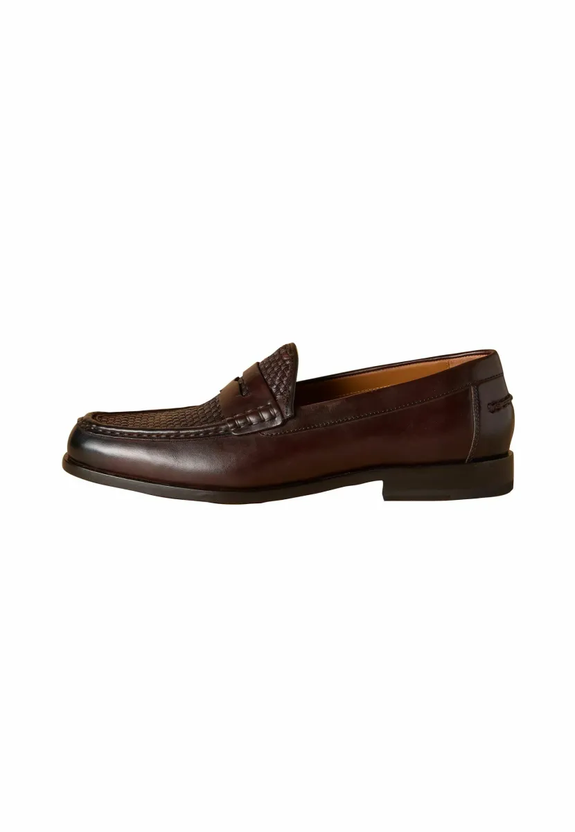 REGULAR FIT - SIGNATURE LOAFERS  - Slipper - brown