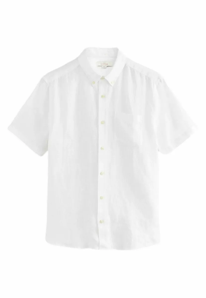 REGULAR FIT - SIGNATURE SHORT SLEEVE - Hemd - white