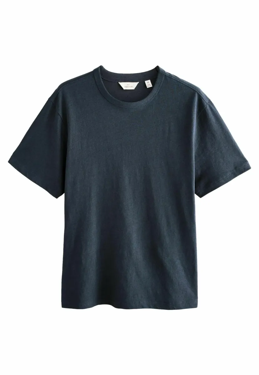 REGULAR FIT SIGNATURE SUPIMA - Poloshirt - navy blue