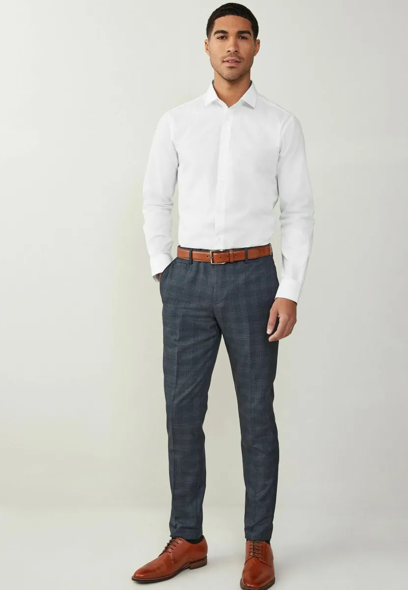 REGULAR FIT SINGLE CUFF - Businesshemd - white