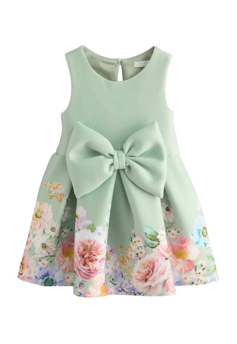REGULAR FIT - SLEEVELESS FLORAL  - Freizeitkleid - green