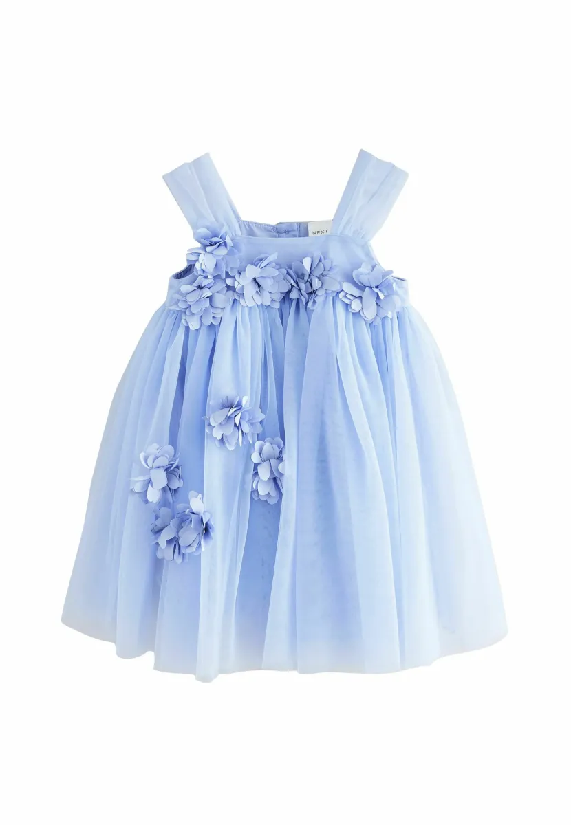 REGULAR FIT - SLEEVELESS FLOWER  - Cocktailkleid/festliches Kleid - blue