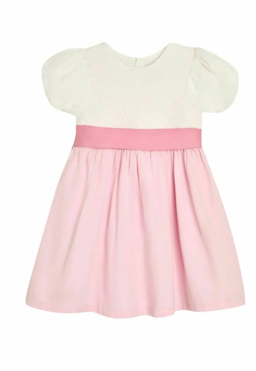 REGULAR FIT SMOCKED - Cocktailkleid/festliches Kleid - pink