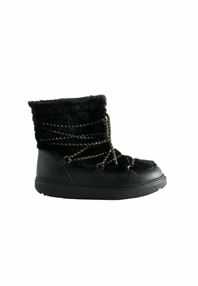 REGULAR FIT  - Snowboot/Winterstiefel - black