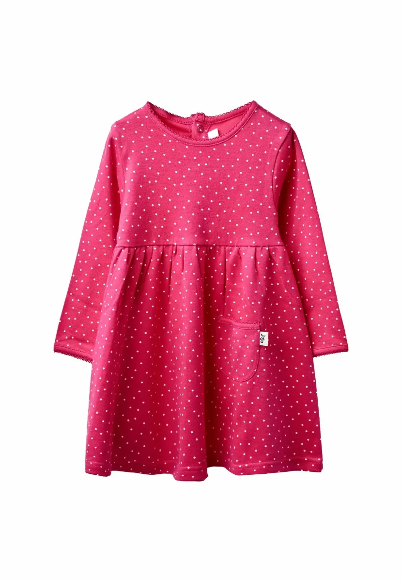 REGULAR FIT - SPOT PRINTED - Jerseykleid - pink
