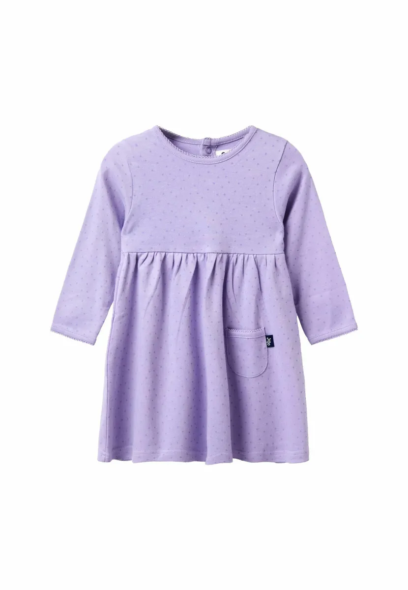 REGULAR FIT - SPOT PRINTED - Jerseykleid - purple light