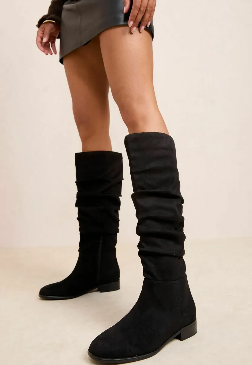 REGULAR FIT  - Stiefel - black