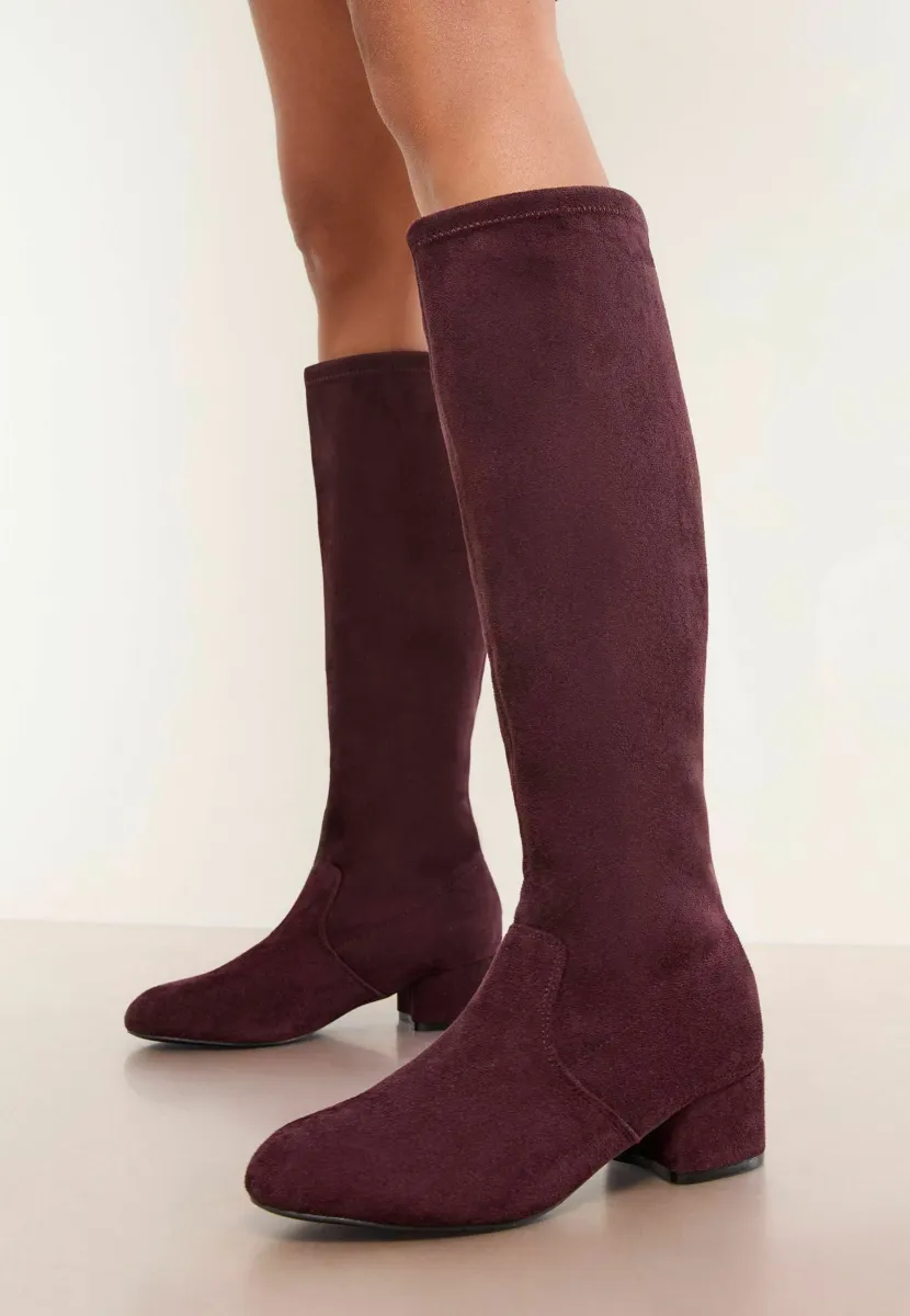 REGULAR FIT  - Stiefel - burgundy red