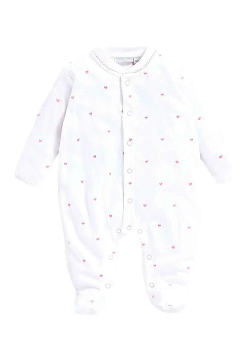 Regular Fit - Strampler - pink heart