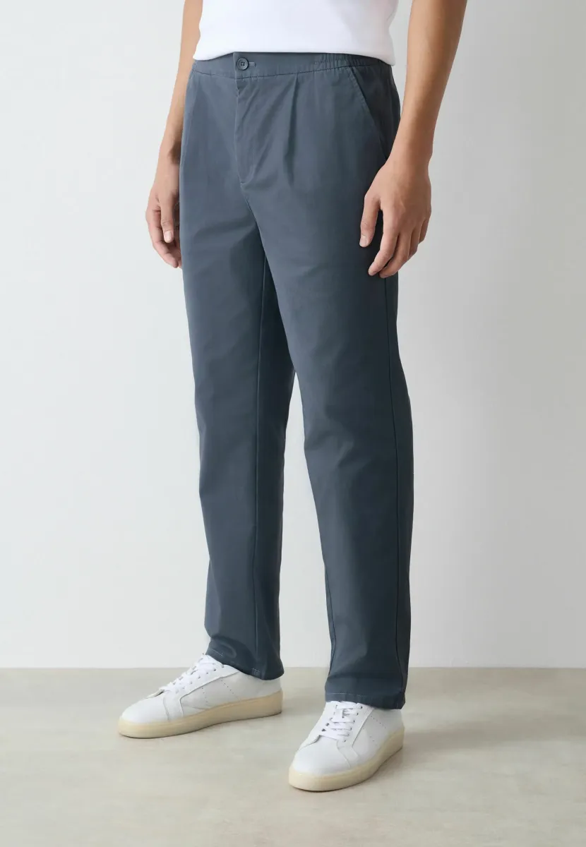 REGULAR FIT - STRETCH  - Stoffhose - blue