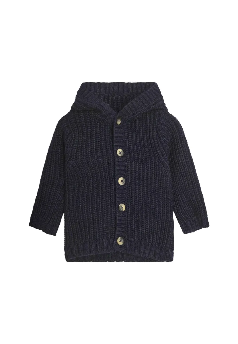 REGULAR FIT - Strickjacke - navy