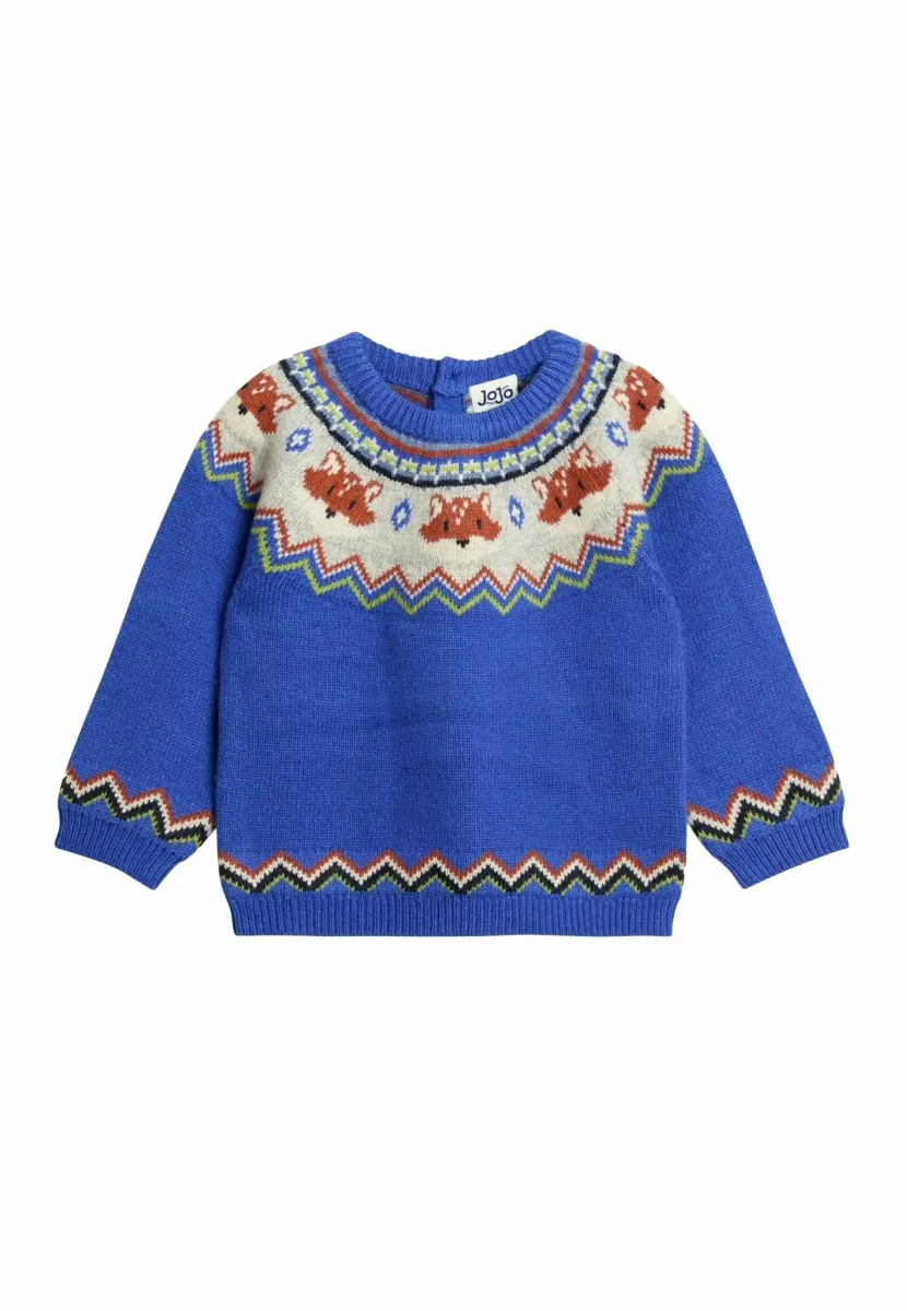 REGULAR FIT  - Strickpullover - blue