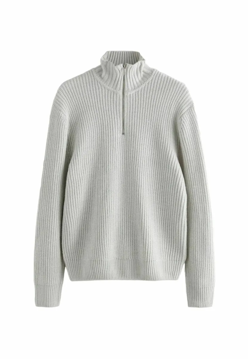 REGULAR FIT  - Strickpullover - ecru white