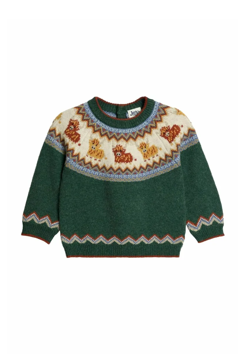 REGULAR FIT  - Strickpullover - green