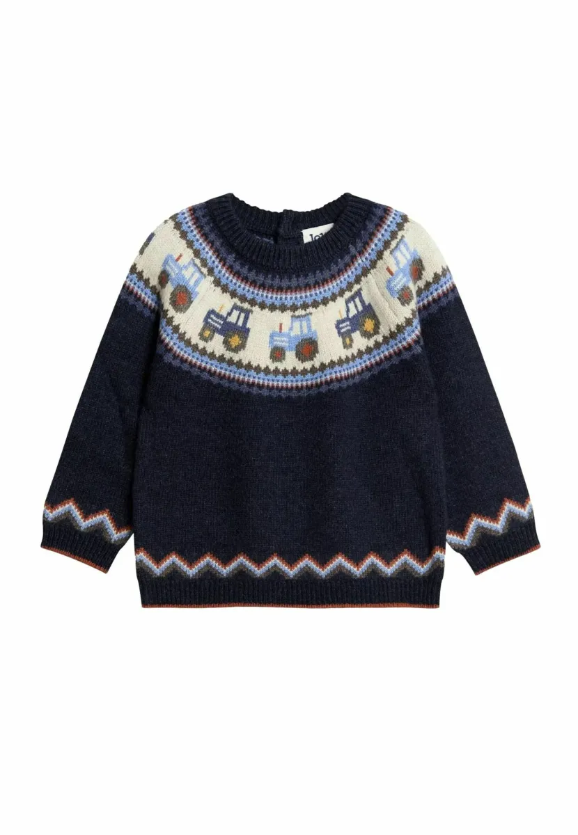 REGULAR FIT  - Strickpullover - light blue