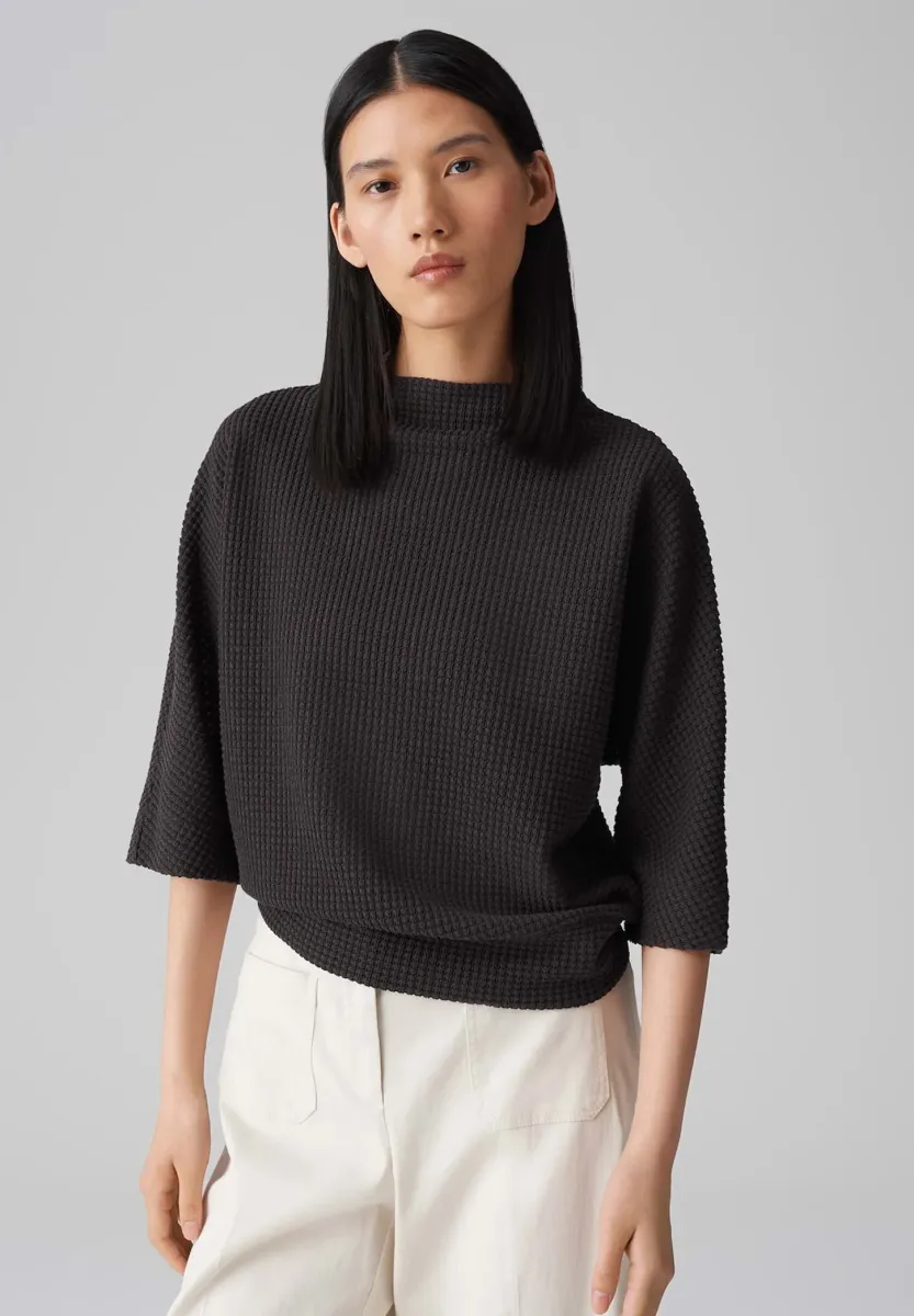 REGULAR FIT - Strickpullover - midnight brown