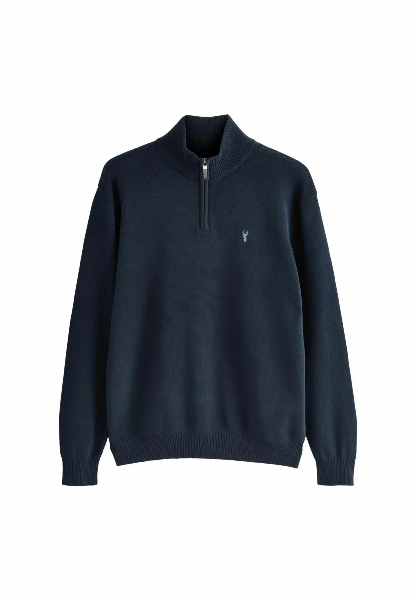 REGULAR FIT - Strickpullover - navy blue