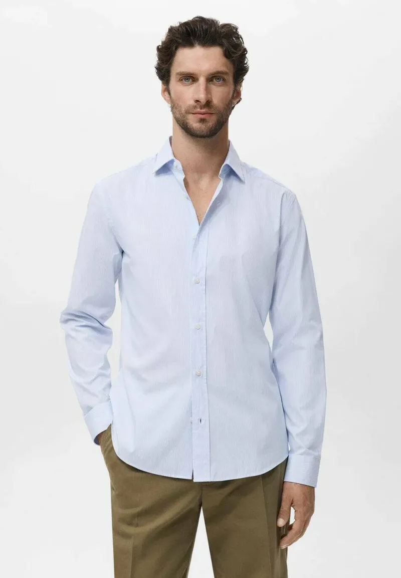 REGULAR FIT STRIPED  - Hemd - white