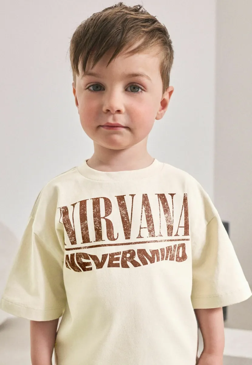 REGULAR FIT - T-Shirt print - cream nirvana