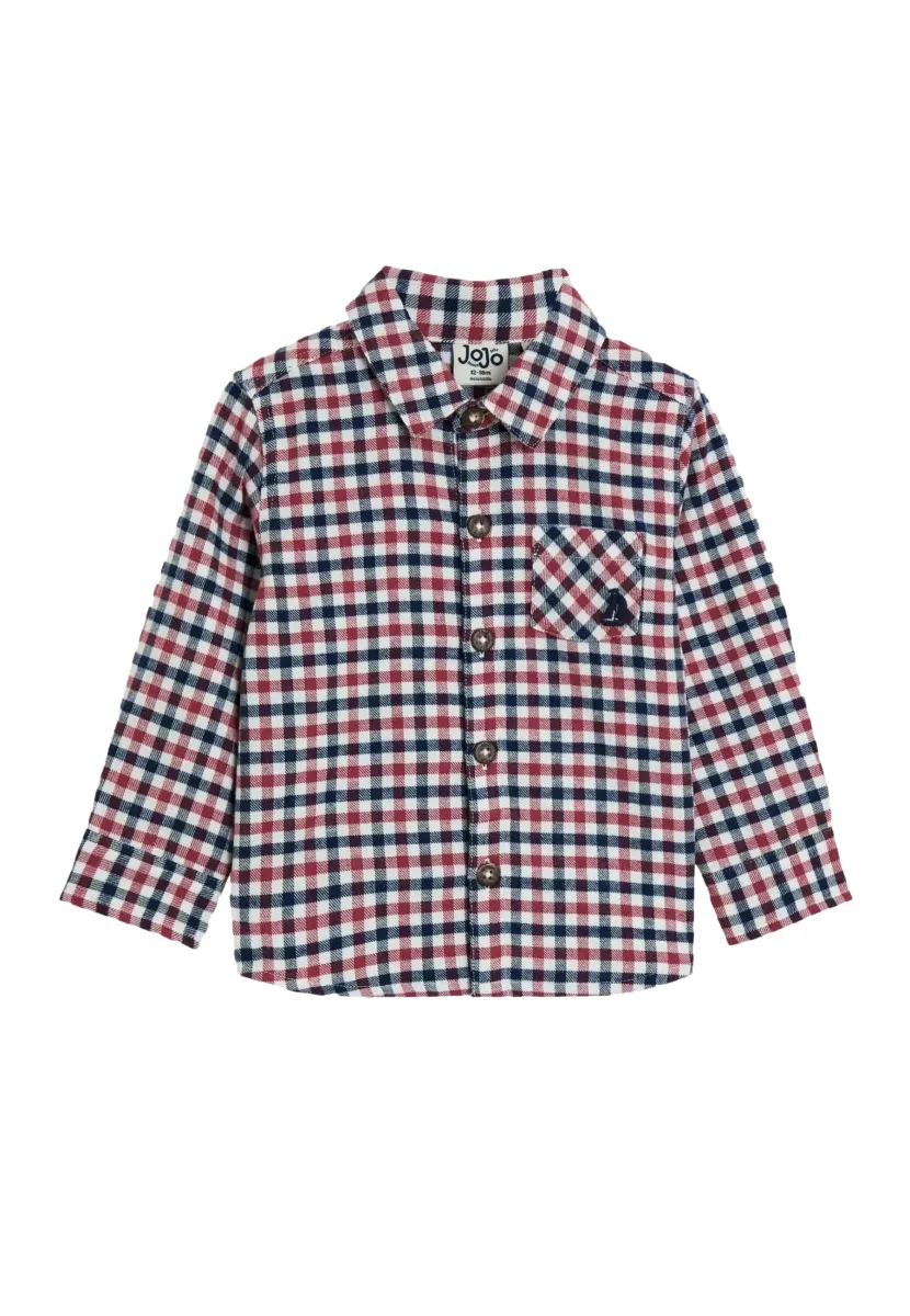 REGULAR FIT - TATTERSALL CHECK - Hemd - red