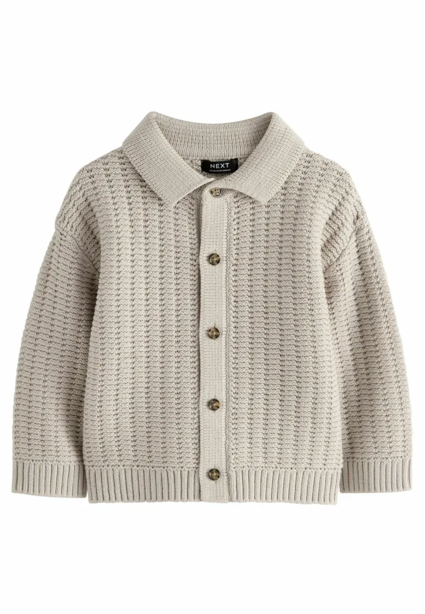 REGULAR FIT - TEXTURED BUTTON THROUGH  - Hemd - neutral
