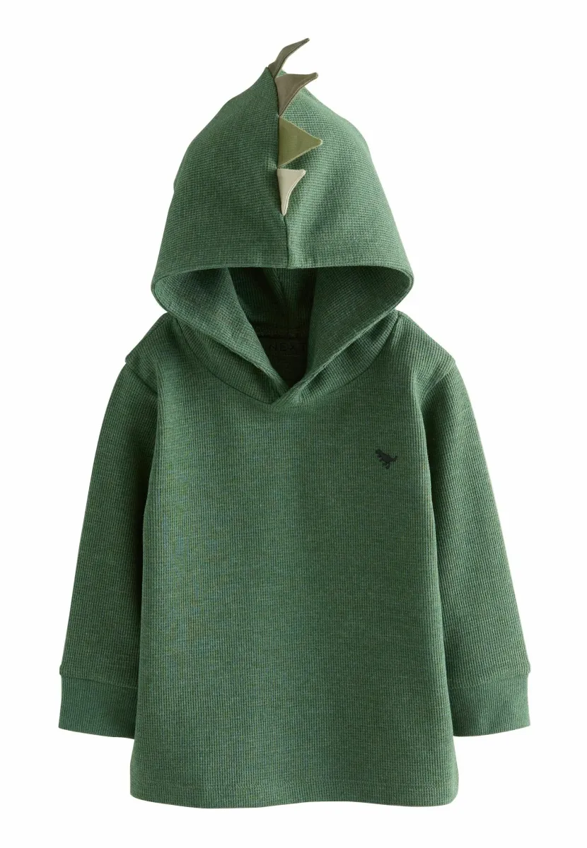 REGULAR FIT - TEXTURED DINO SPIKES - Strickpullover - khaki green