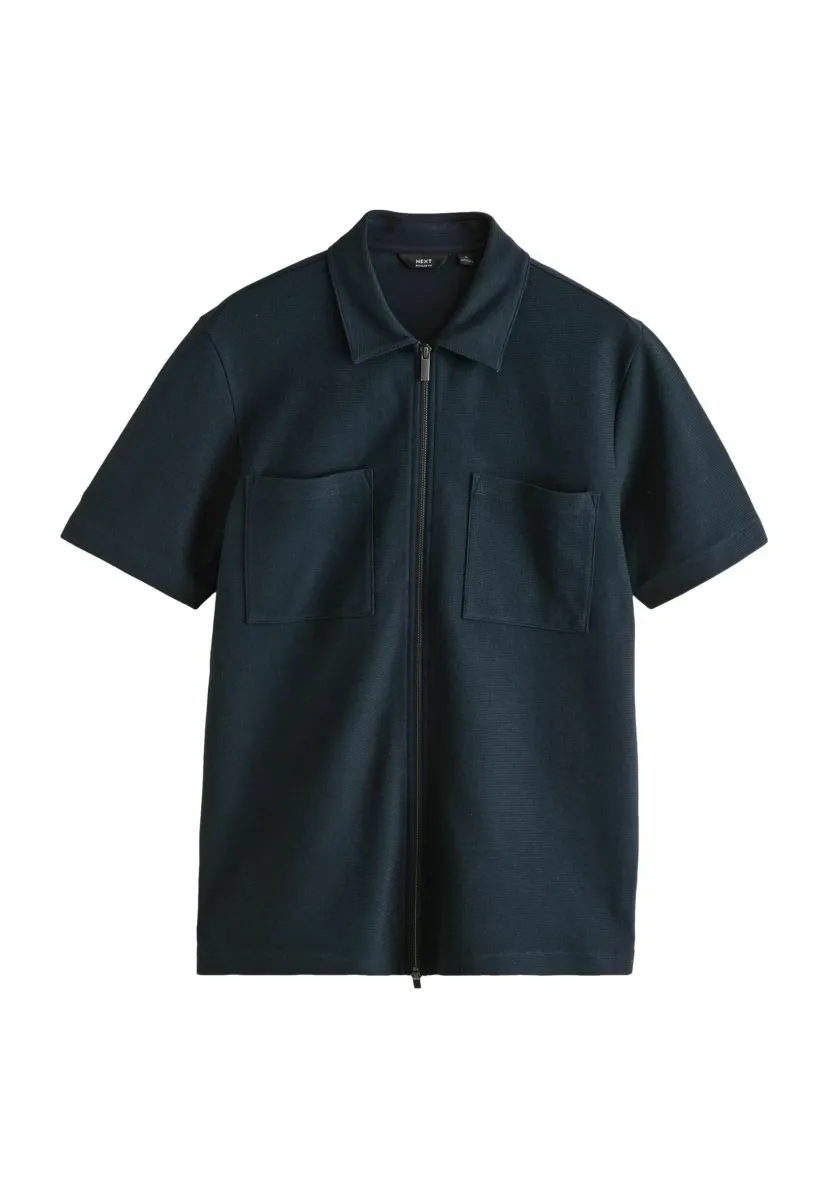 REGULAR FIT - TEXTURED THROUGH  - Hemd - navy blue