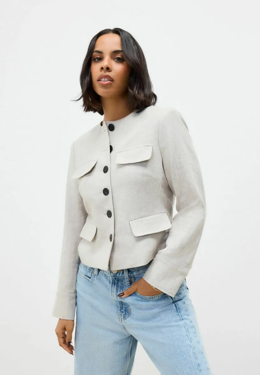 REGULAR FIT -TROPHY - Leichte Jacke - khaki green