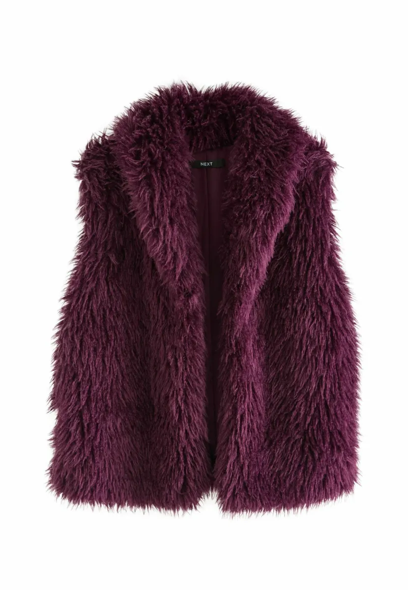 REGULAR FIT  - Weste - burgundy