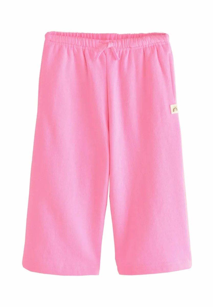 REGULAR FIT - WIDE LEG - Jogginghose - bright pink