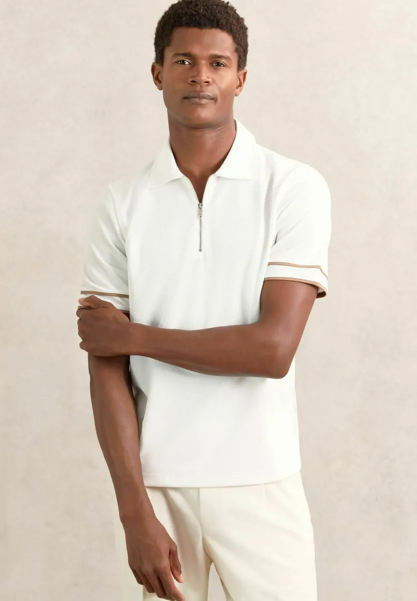 REGULAR FIT - ZAIN  - Poloshirt - white