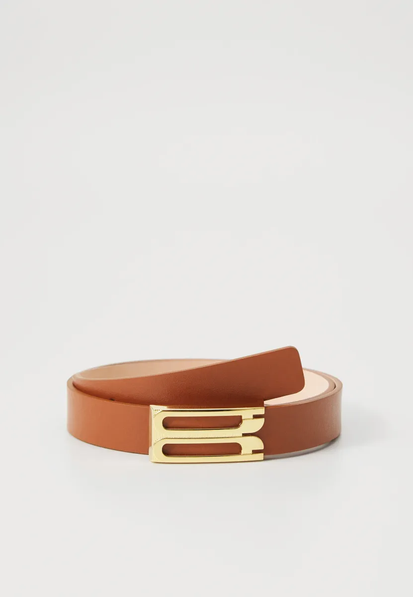 REGULAR FRAME BELT - Gürtel - brown