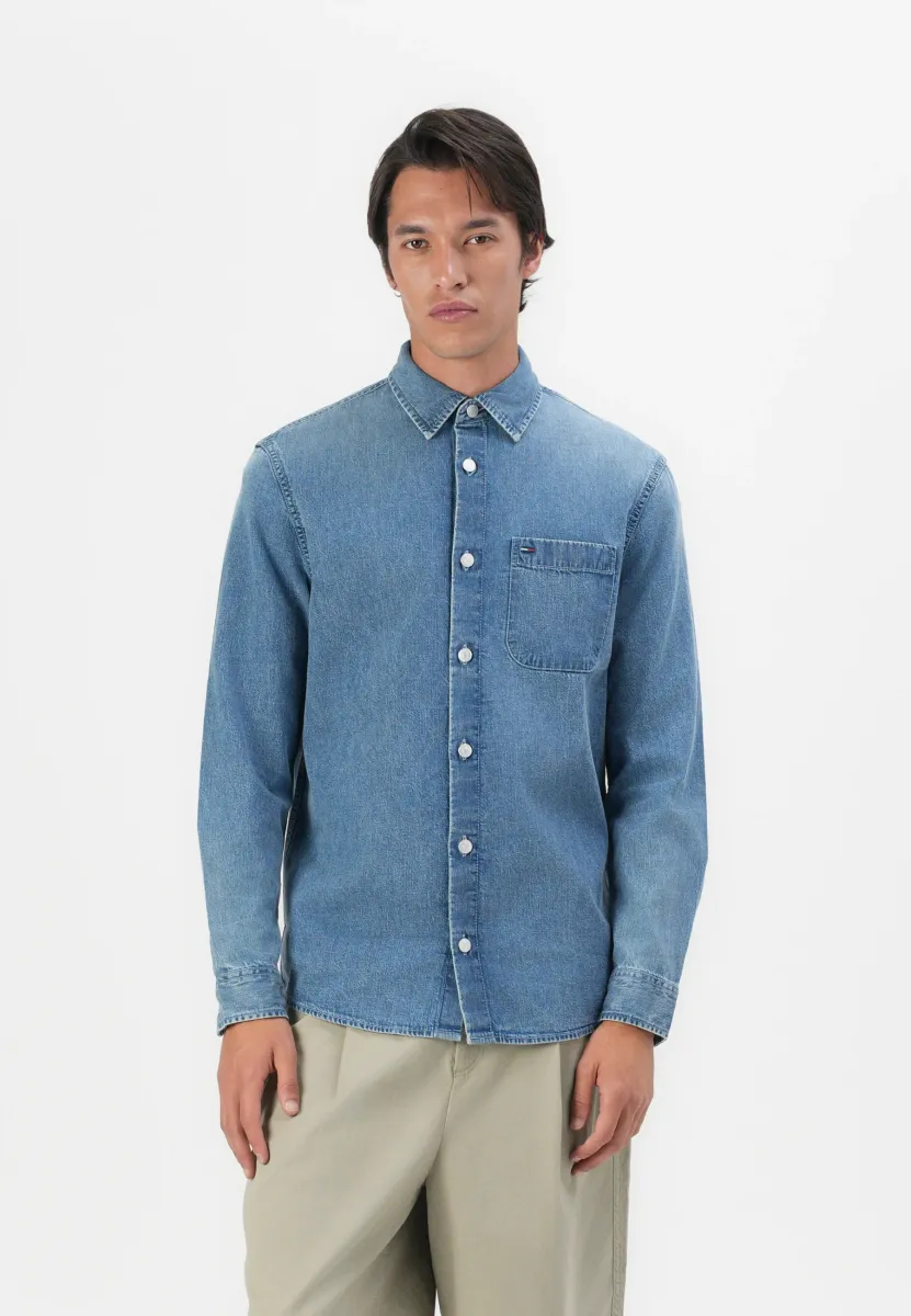 REGULAR SHIRT - Hemd - denim medium