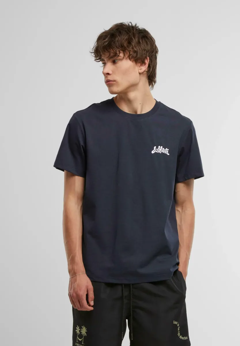 REGULAR TEE - T-Shirt print - navy